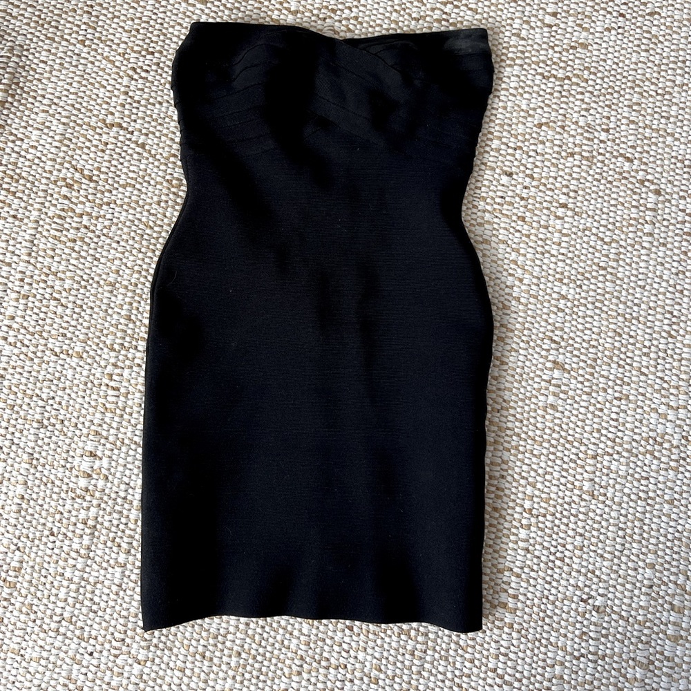 Black Bodycon Dress Aqua Size S